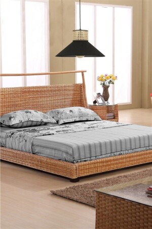 Şira Tekli Rattan Sarkıt 8570-3 - 2