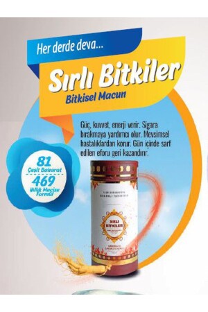 Sırlı Bitkiler Macun Sırlı Bitkiler Karışım Macun 400 Gr - 3