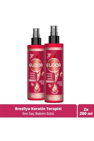 Sıvı Saç Bakım Sütü Brezilya Keratin Terapisi 200 ml X2 - 3