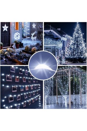 Sl-1036 – 3 Meter weiße Feen-LED-Dekorationsleuchte, weiße dekorative Lampe, Weihnachtskiefer, Zuhause dekoriert - 4