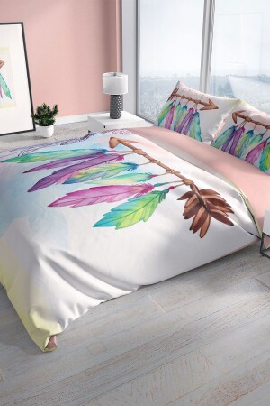 Sleep 3d Baumwollsatin-Doppelbettbezug-Set Cattleya15695 - 4