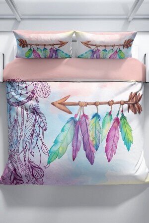 Sleep 3d Baumwollsatin-Doppelbettbezug-Set Cattleya15695 - 7