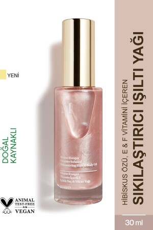 Sloane Ranger Vitamin İçerikli Işıltılı Saç & Vücut Yağı 30 ML - 3