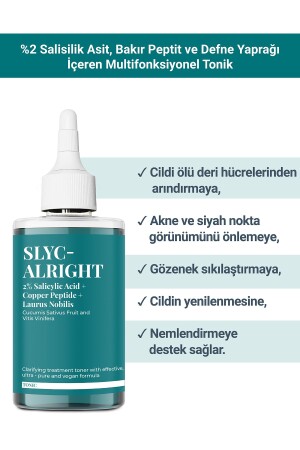 SLYC-ALRIGHT – Arındırmaya ve Aydınlatmaya Yardımcı Salisilik Asit Tonik - 4