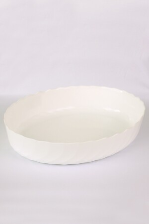 Smart Cuisine Oval Beyaz Firin Kabı 36x29cm 4.8l LUMFIRIN36X2901 - 7