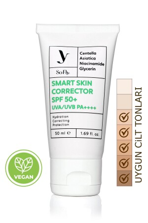 Smart Skin Corrector Spf 50- Uva-uvb Korumalı Onarıcı Renkli Güneş Kremi 50ml - 2