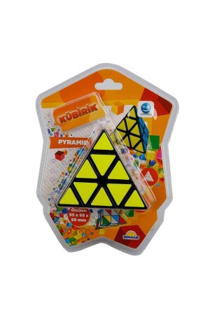 Smile Games Kubisches Pyramiden-Dreieck-Rubik-Würfelspiel für Geist und Intelligenz - 3