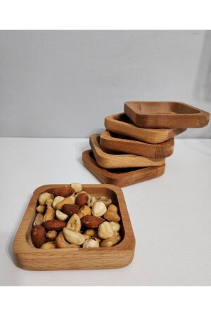 Snackschale aus Holz 6 Li PRA-8904472-7208 - 1