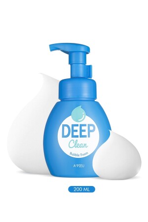 Soda ve Karbonat İçeren Nemlendirici Etkili Temizleme Köpüğü 200ml A'PIEU Deep Clean Bubble 6159 - 3