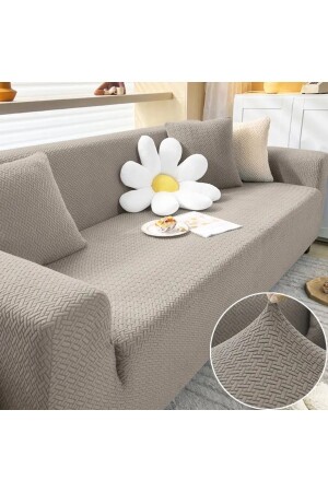 Sofabezug, Sofabezug, 1 Stück, Lycra, hochwertig, für 3-Sitzer-Sofa - 5