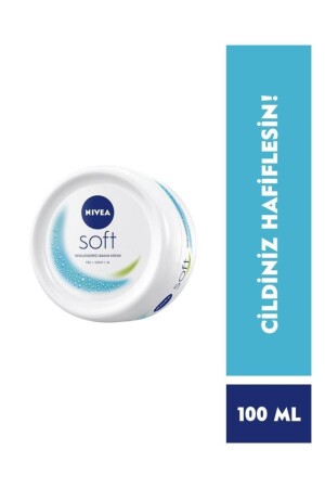 Soft Cream 100 ml – Feuchtigkeitsspendende Pflegecreme – Gesicht – Körper – Hände – Jojobaöl und Vitamin E – alle Hauttypen - 2