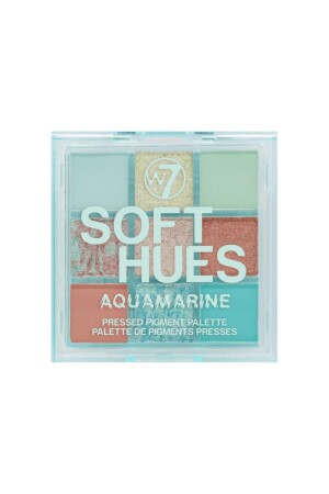 Soft Hues – Aquamarin 9-teilige Lidschattenpalette - 2