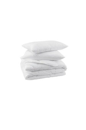 Soft Microfiber Çift Kişilik Yorgan ve 2 Adet Yastık Set Mcl98612-145 - 6