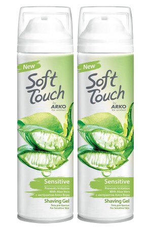 Soft Touch Sensitive Damen Rasiergel 2x200 ml - 2