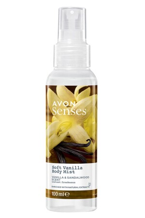 Soft Vanilla Vanilya Ve Sandal Ağacı Kokulu Vücut Spreyi 100 Ml. - 3