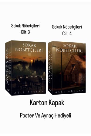 Sokak Nöbetçileri 3 Ve 4 ( 2 Kitap Set) Karton Kapak- Ayraç Ve Poster Hediyeli - 1