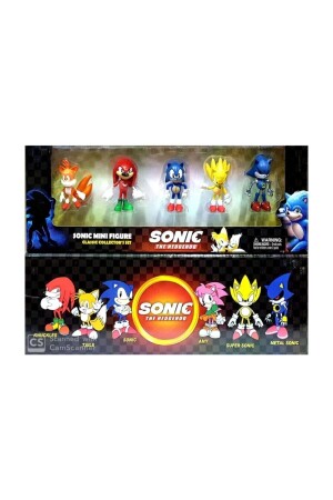 Sonic Oyuncak 5 Li Set Figür - 1