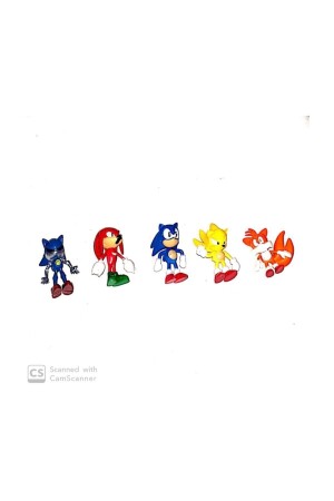 Sonic Oyuncak 5 Li Set Figür - 4