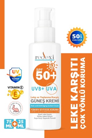 Sonnencreme LSF 50, hoher Schutz gegen Hautunreinheiten und Anti-Aging, für alle Haut, 75 ml, 00077 - 3