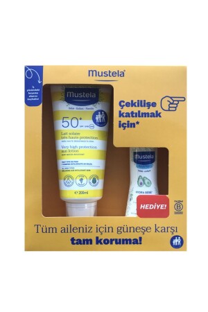 Sonnenlotion mit Lichtschutzfaktor 50+ und sehr hohem Schutzfaktor 200 ml + Hydrabebe-Körperlotion 100 ml - 2