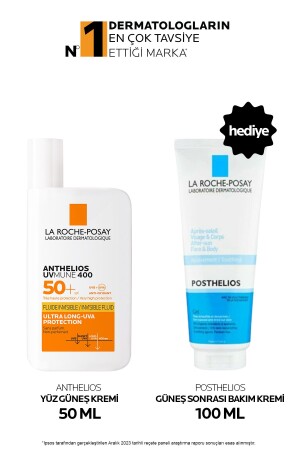 Sonnenpflegeset: Anthelios Uvmune Fluide 50 ml & Postthelios Sonnenpflegecreme 100 ml - 1