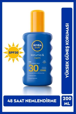 Sonnenschutz & Feuchtigkeit Feuchtigkeitsspendendes Sonnenspray GKF 30 200 ml 4005900253637 - 2