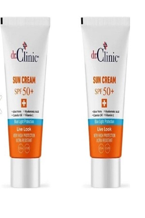 Sonnenschutzcreme Anti-Blemish Spf 50 2-Liter-Set (50 ML - 50 ML) gunesset - 2