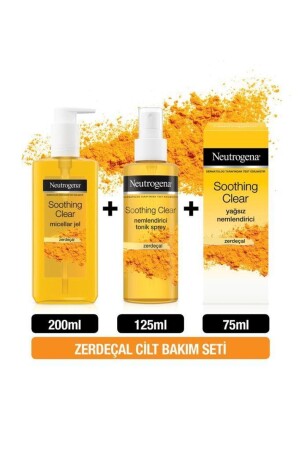 Soothing Clear Micellar Jel 200 ml - Tonik 125 ml - Yağsız Nemlendirici 75 ml 357466152706243 - 1