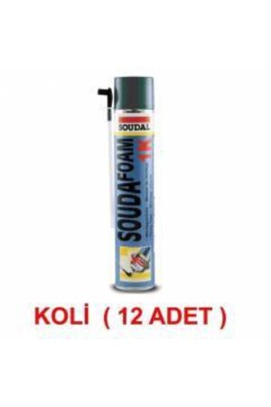 Soudafoam - Poliüretan Ve Montaj Köpüğü 600 gr (1 KOLİ 12 ADET) POLİÜRETAN KÖPÜK 1 KOLİ 12 ADET - 1