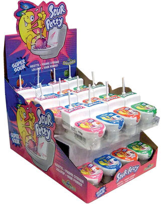 SOUR POTTY CANDY 24STUKS - 1