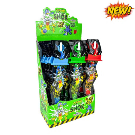 SOUR SHOK FLASH GEL 30 STUKS - 1