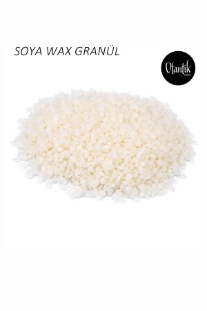 Soya Parafini Soya Wax 1 Kg %100 Doğal Bitkisel Parafin Mum Yapımı SOYA-1 kg-14 - 7