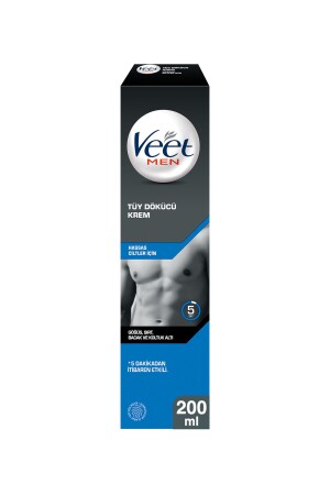 Spezielle Haarentfernungscreme für empfindliche Männer 200 ml - 2