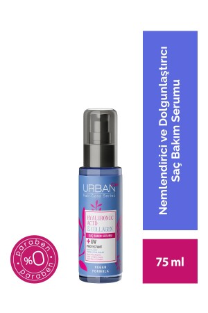 Spezielles Haarpflegeserum mit Hyaluronsäure und Kollagen für trockenes und lebloses Haar – 75 ml – UV-Schutz - 2