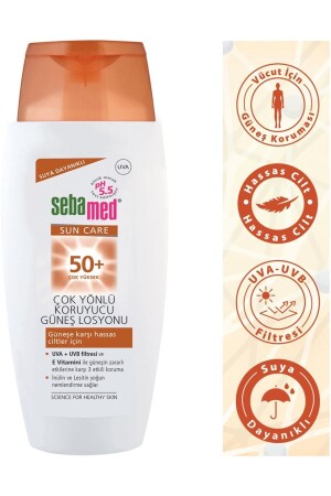 Spf 50 Çok Yönlü Koruyucu Güneş Losyonu 150 Ml - 5