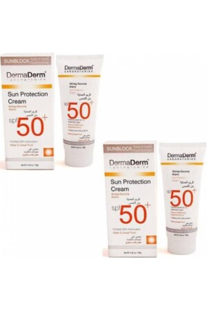 Spf 50 Güneş Koruma Kremi 100 gr 2 Adet MVYKITHOR9878 - 2