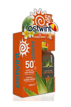 Spf 50- Güneş Kremi 100 Ml E Vitaminli - Aloe Vera Jel 100 Ml - 5