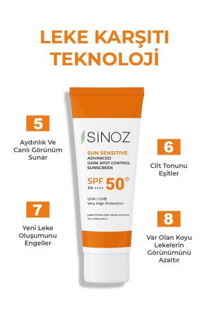 Spf 50 Leke Karşıtı Aydınlatıcı Etkili Yüksek Koruyucu Niacinamide Içeren Yüz Güneş Kremi 50 ml - 6