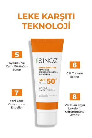 Spf 50 Leke Karşıtı Aydınlatıcı Etkili Yüksek Koruyucu Niacinamide Içeren Yüz Güneş Kremi 50 ml - 6