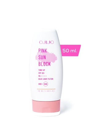 Spf 50 Pink Sun Block Ton Eşitleyici Pembe Yüz Güneş Kremi Ve Pa 50ml OJ209 - 2