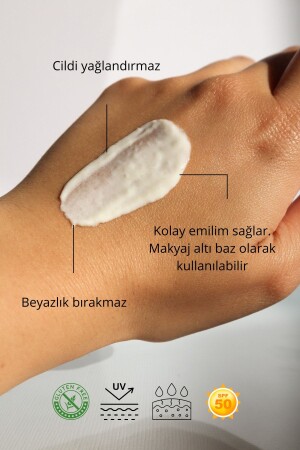 Spf 50 Yüz Güneş Kremi Yüksek Korumalı Uva-uvb 100 Ml - 5