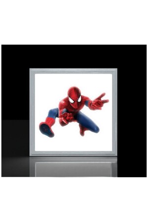 Spider Man Çocuk Odası Led Avize- 42w 60cmx60cm Beyaz Işık GP-2067-Spiderman-05 - 7