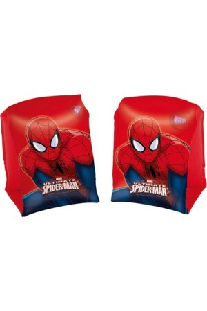 Spiderman lizenziertes Schwimmset, Pool, Seeball, Armmanschette, Bagel, Spiderman-Armmanschette, Bagelball-Set - 6