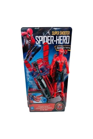 Spiderman Spiderman Web-Wurf-Pfeil-Wurf-Saugnapf-Handschuhe und leuchtende Figur - 4