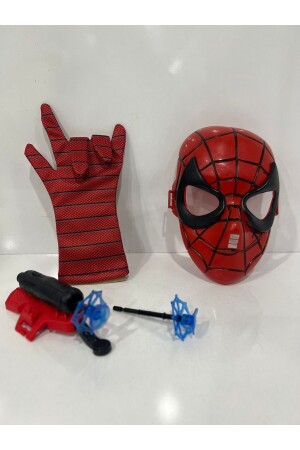 Spiderman Web-Shooting Spider-Man Maske + Handschuhe Geschenkspielzeug - 5