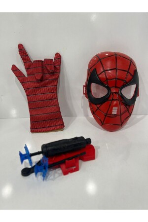 Spiderman Web-Shooting Spider-Man Maske + Handschuhe Geschenkspielzeug - 7