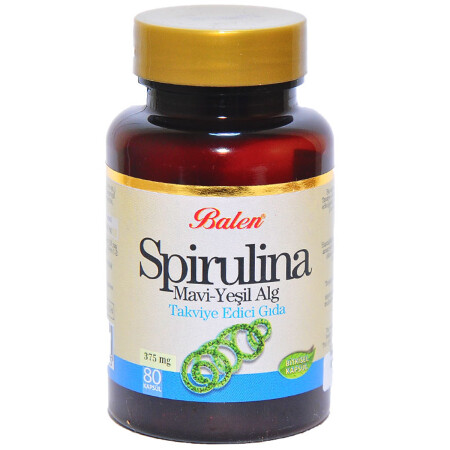 Spirulina Blaualge 80 Kapseln - 3