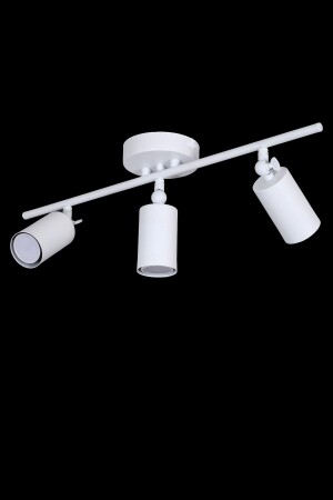 Spoti Modern Design Weiße Farbe (WEISES LICHT) Spot LED Row Cafe - Küche 3-teiliger Kronleuchter SPOTİİ131 - 1