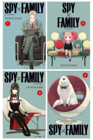 Spy x Family 1-2-3-4 Manga-Set (4 Bücher) - 1