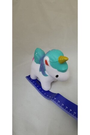 Squishy Boynuzlu At Unicorn 13.5cm Sukuşi Oyuncak - 7